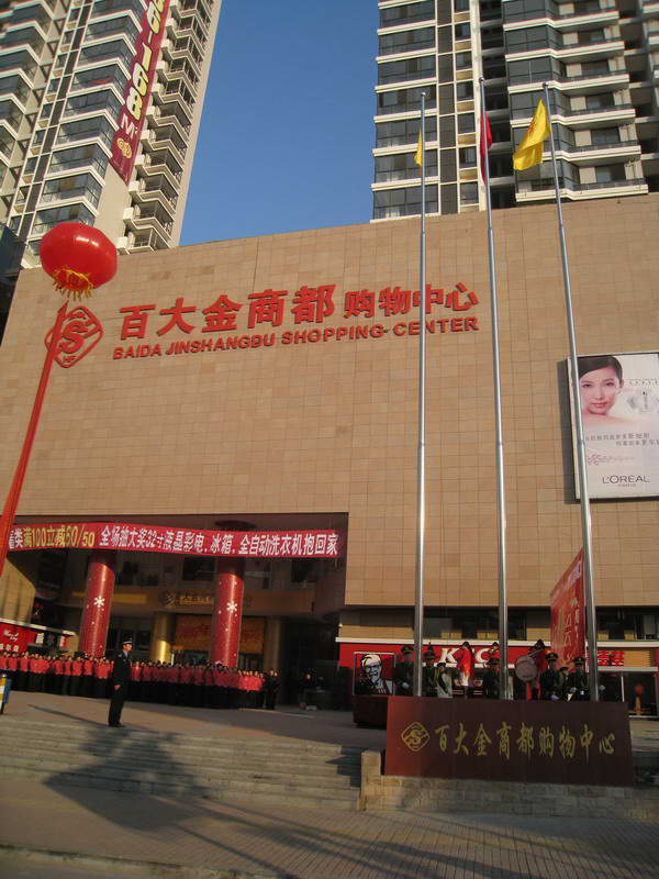 六安百大金商都購(gòu)物中心電梯安裝工程安裝